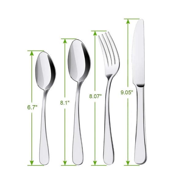 Stainless steel knife and fork Tableware