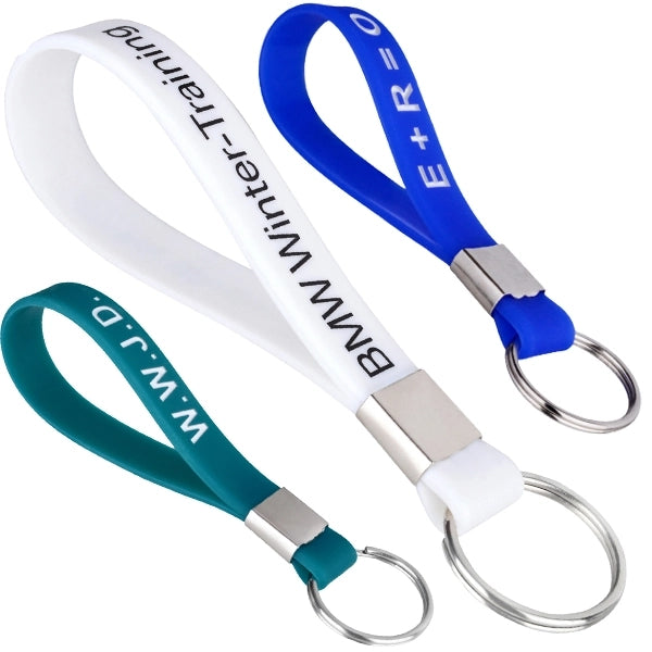 Silicone Wristband Keychain