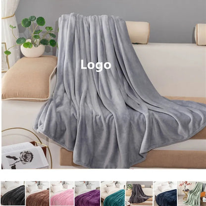60 x 80 inch Super Soft Cozy Flannel Throw Blanket