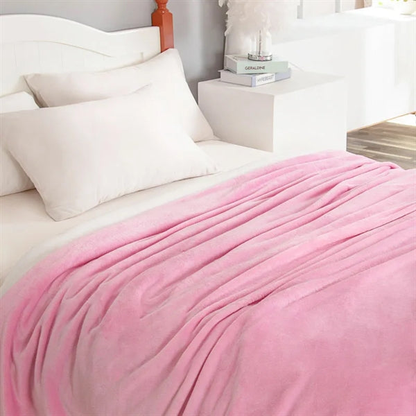 60 x 80 inch Super Soft Cozy Flannel Throw Blanket