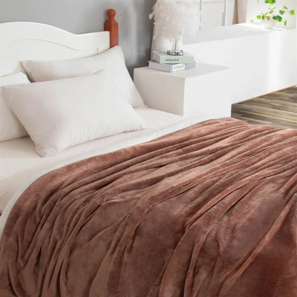60 x 80 inch Super Soft Cozy Flannel Throw Blanket