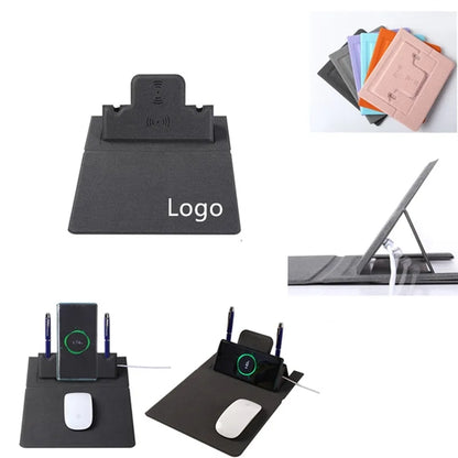 Foldable Magnetic 15W Fast Wireless Charging Mouse Pad