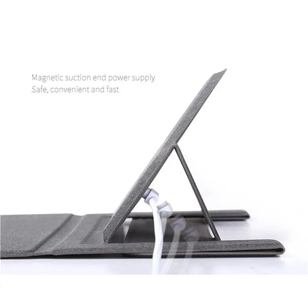 Foldable Magnetic 15W Fast Wireless Charging Mouse Pad