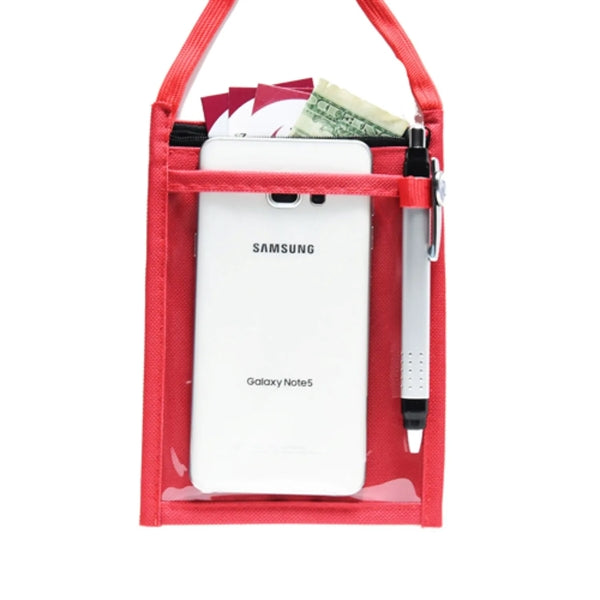 Recycled Neck wallet Event Pouch w/ Three Pockets