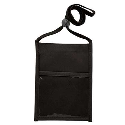 Recycled Neck wallet Event Pouch w/ Three Pockets