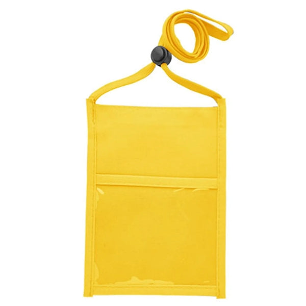 Recycled Neck wallet Event Pouch w/ Three Pockets