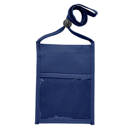 Recycled Neck wallet Event Pouch w/ Three Pockets