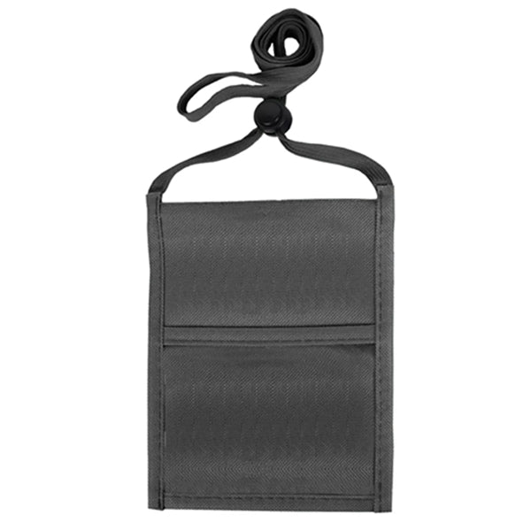 rPET Single Pocket Neck Wallet Event Pouch