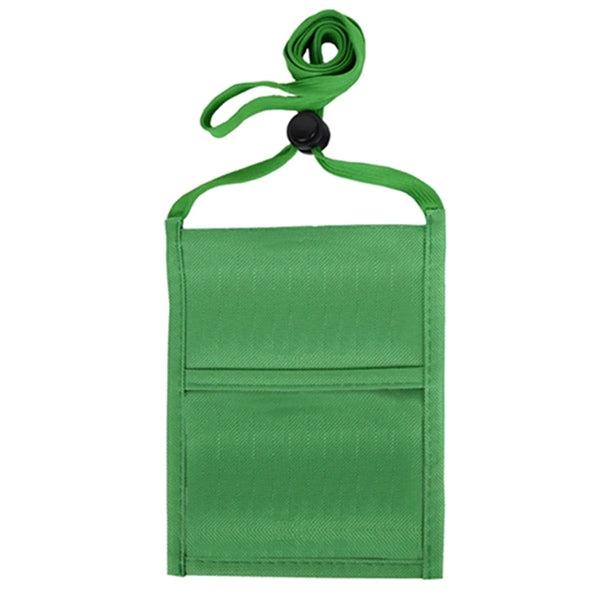 rPET Single Pocket Neck Wallet Event Pouch
