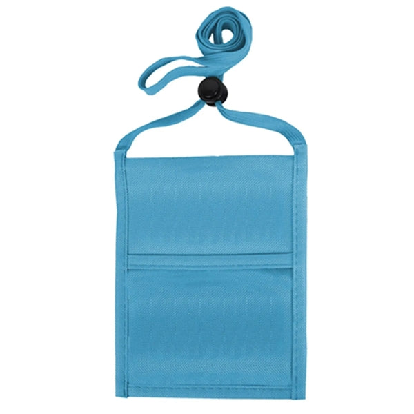 rPET Single Pocket Neck Wallet Event Pouch