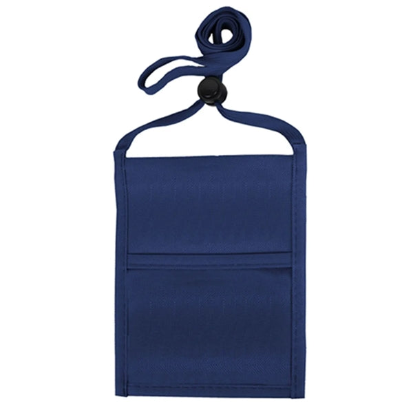 rPET Single Pocket Neck Wallet Event Pouch