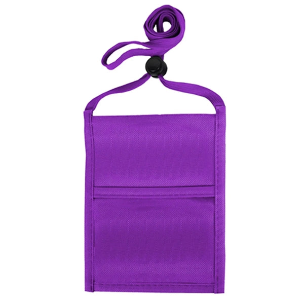 rPET Single Pocket Neck Wallet Event Pouch