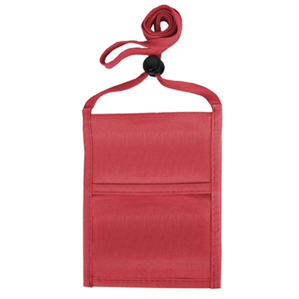 rPET Single Pocket Neck Wallet Event Pouch