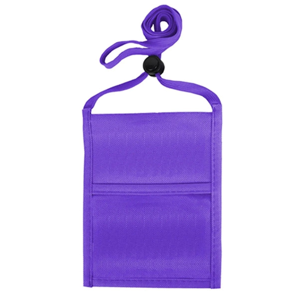 rPET Single Pocket Neck Wallet Event Pouch