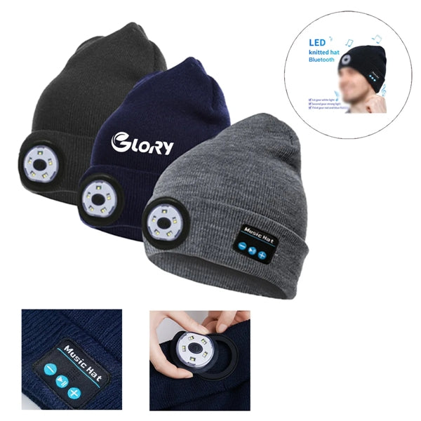 Unisex 4-LED USB Rechargeable Hat