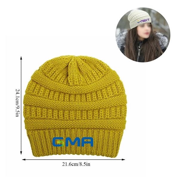 Fashion Fall And Winter Warm Knitted Cap