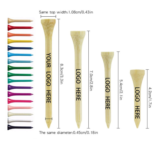 1.4" - 3.3" Tall  Golf Tees