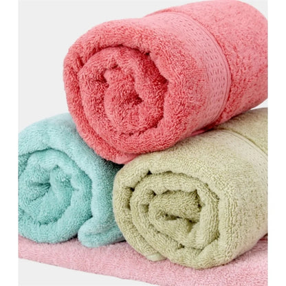Plain Cotton Bath Towel