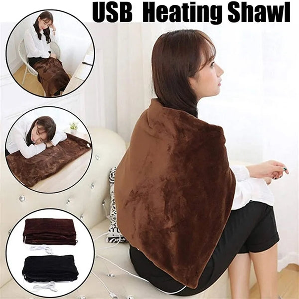 Portable Electric Flannel Blankets Plush