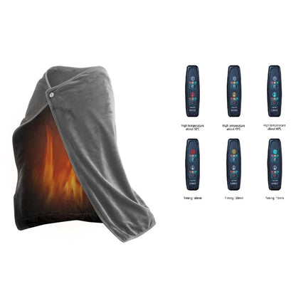 Portable Electric Flannel Blankets Plush