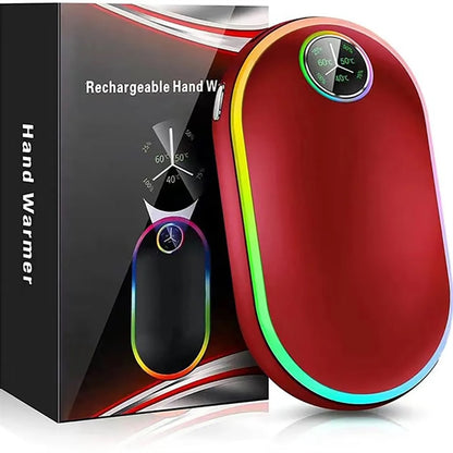 7 Changing Colors Light Hand Warmer-10000 mAh