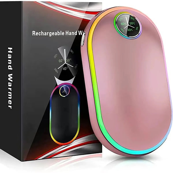 7 Changing Colors Light Hand Warmer-10000 mAh