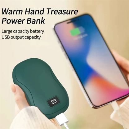 Quick Heat Rechargeable Hand Warmer With Power Bank