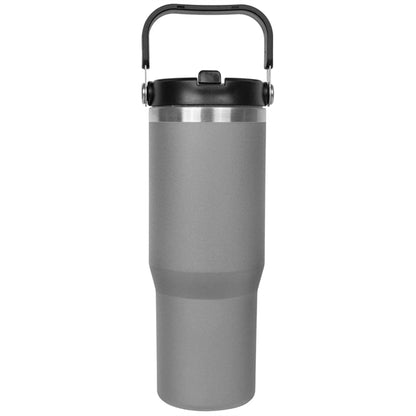 30oz. Stainless Steel Insulated Mug with Handle and Built-In
