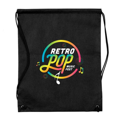 Full Color Drawstring Cinch up Backpack