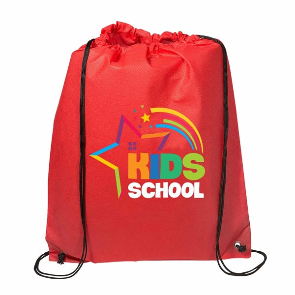 Full Color Drawstring Cinch up Backpack