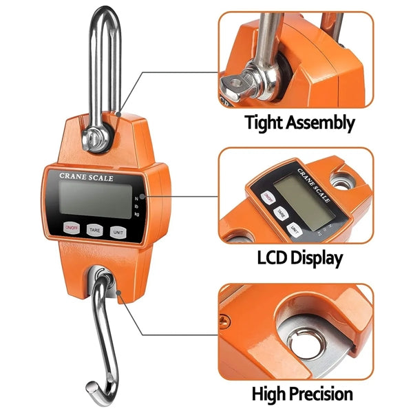 660lb Digital Hanging Crane Scale