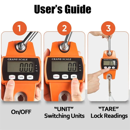 660lb Digital Hanging Crane Scale