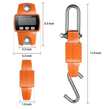 660lb Digital Hanging Crane Scale