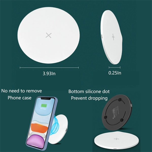 15W Max Fast Wireless Charging Pad