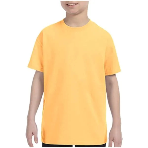Gildan 5.3 Oz 100% Preshrunk Heavy Cotton Youth T-Shirt