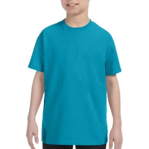 Gildan 5.3 Oz 100% Preshrunk Heavy Cotton Youth T-Shirt