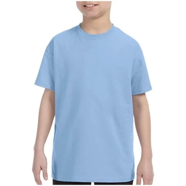 Gildan 5.3 Oz 100% Preshrunk Heavy Cotton Youth T-Shirt