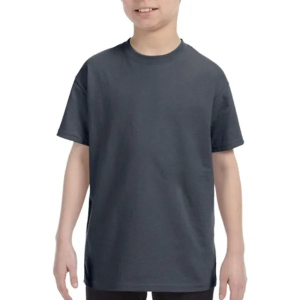Gildan 5.3 Oz 100% Preshrunk Heavy Cotton Youth T-Shirt