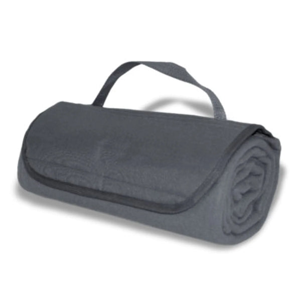 Custom Embroidered Fleece Roll-Up Blanket