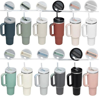 Fashion Classic 40 Oz Tumbler with Lid and Straw