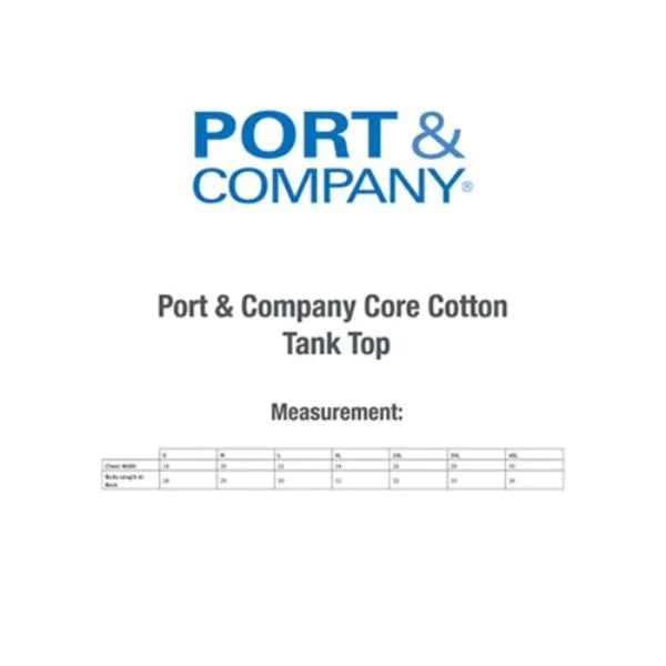 Port & Company 5.4 Oz. 100% Cotton Tank Tops