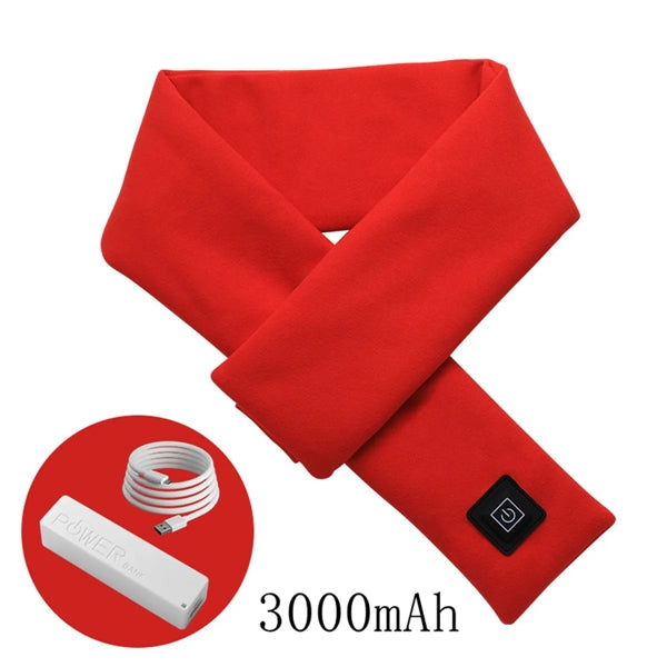 USB Heated Scarf Neck Heating Pad Wrap with Power Bank