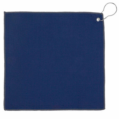 12x12 Recycled Golf Towel with Carabiner