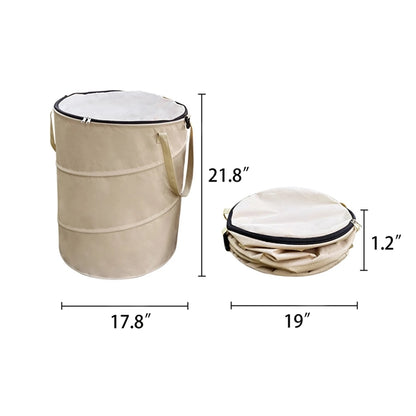 Outdoor Foldable Round Trash