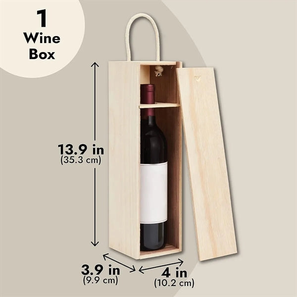 Wooden Wine Gift Box