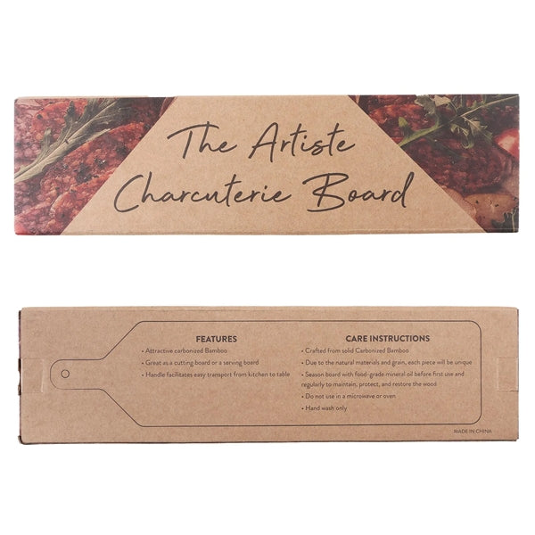The Artiste Bamboo Charcuterie Board