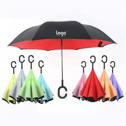 Inverted Umbrella For Rain Reverse Upside Down