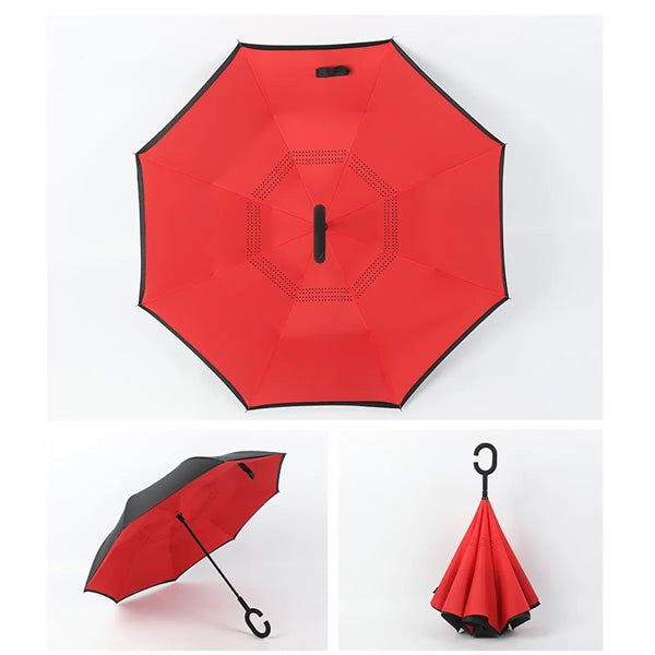 Inverted Umbrella For Rain Reverse Upside Down