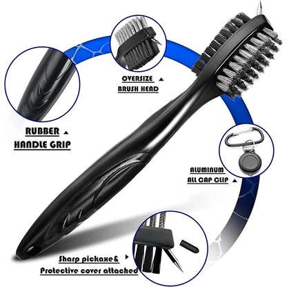 Microfiber Golf Towel Brush Tool Kit