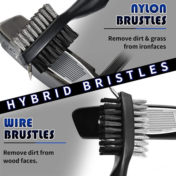 Microfiber Golf Towel Brush Tool Kit
